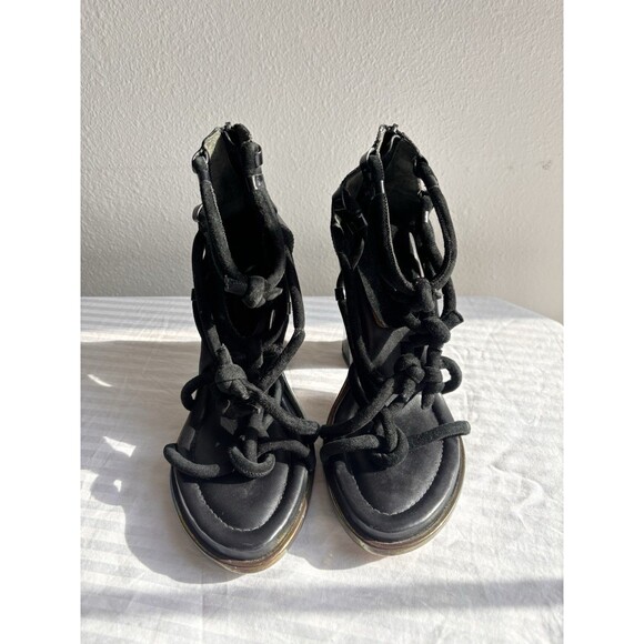 Alexander Wang Heels Sandals Suede Size 38 - Picture 3 of 12